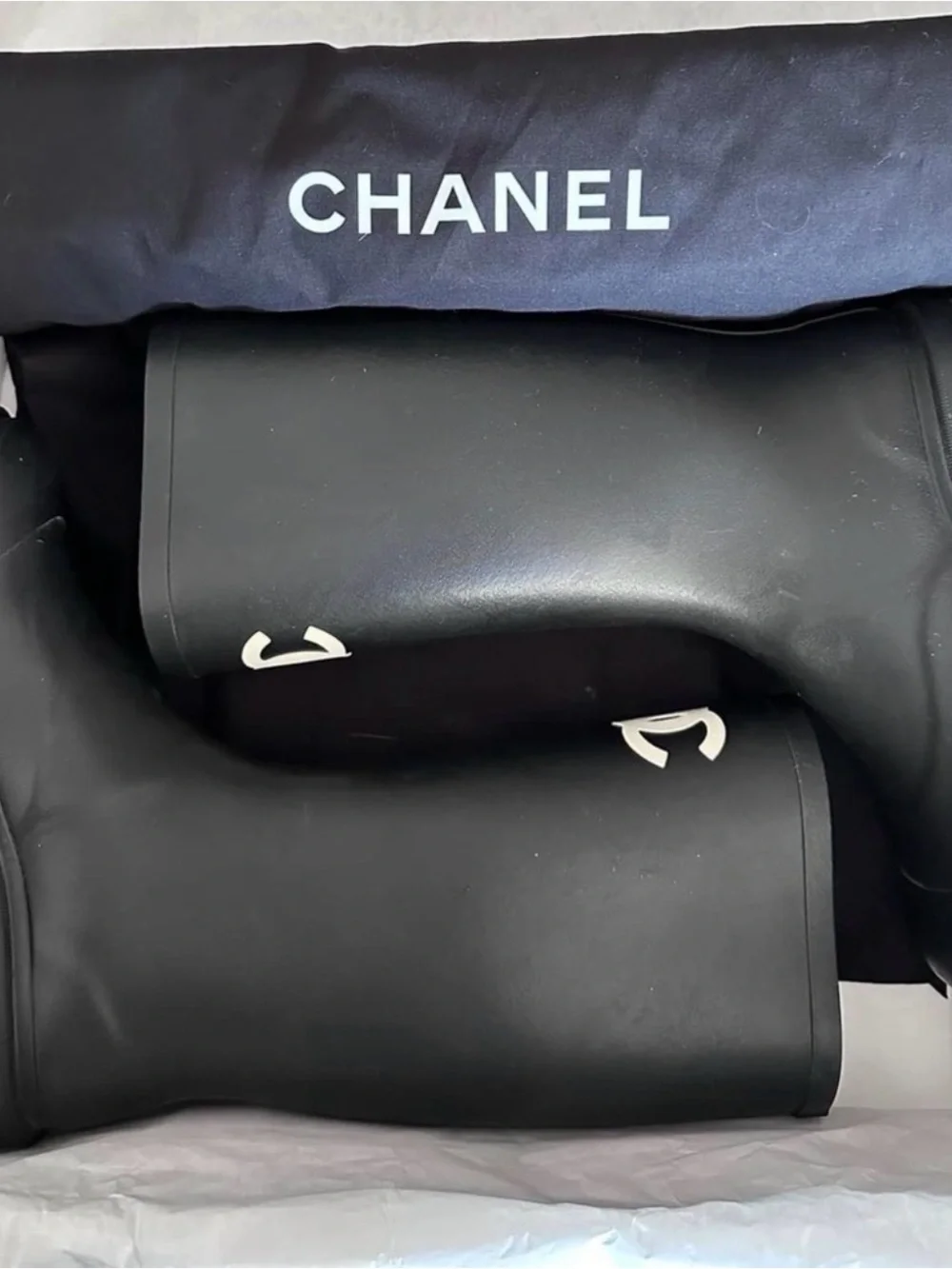 CHANEL Wellington Rain Boots